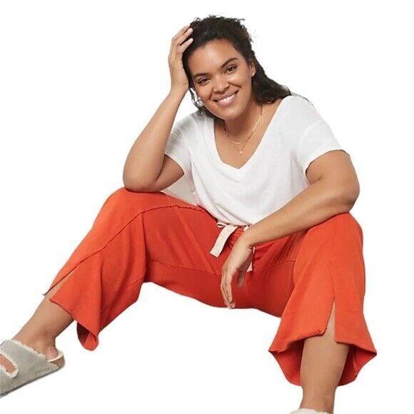 Daily Practice by Anthropologie Robyn Crochet Lounge Pants Plus Size 1X H14234 - Picture 13 of 13